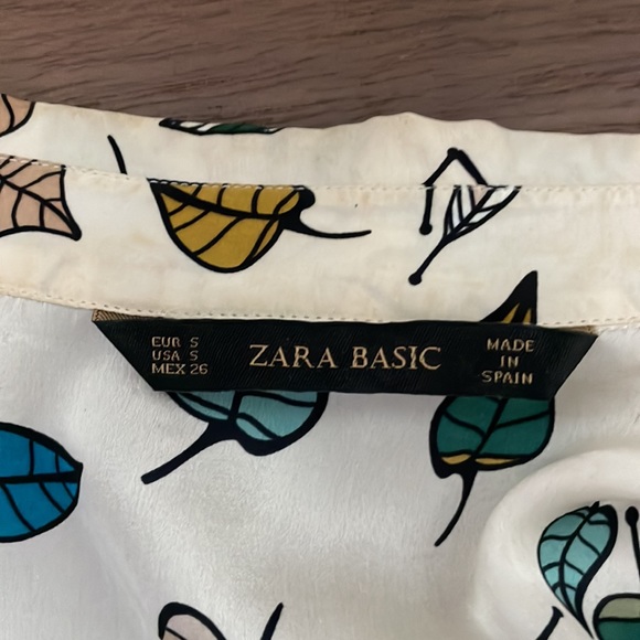 Zara Basic Silk Top - Picture 4 of 5